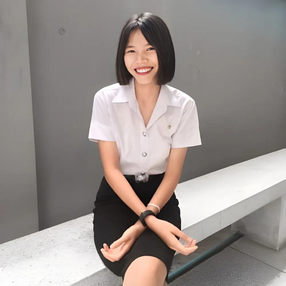 น้องเมย์ นักศึกษาทุนของ Shantou University