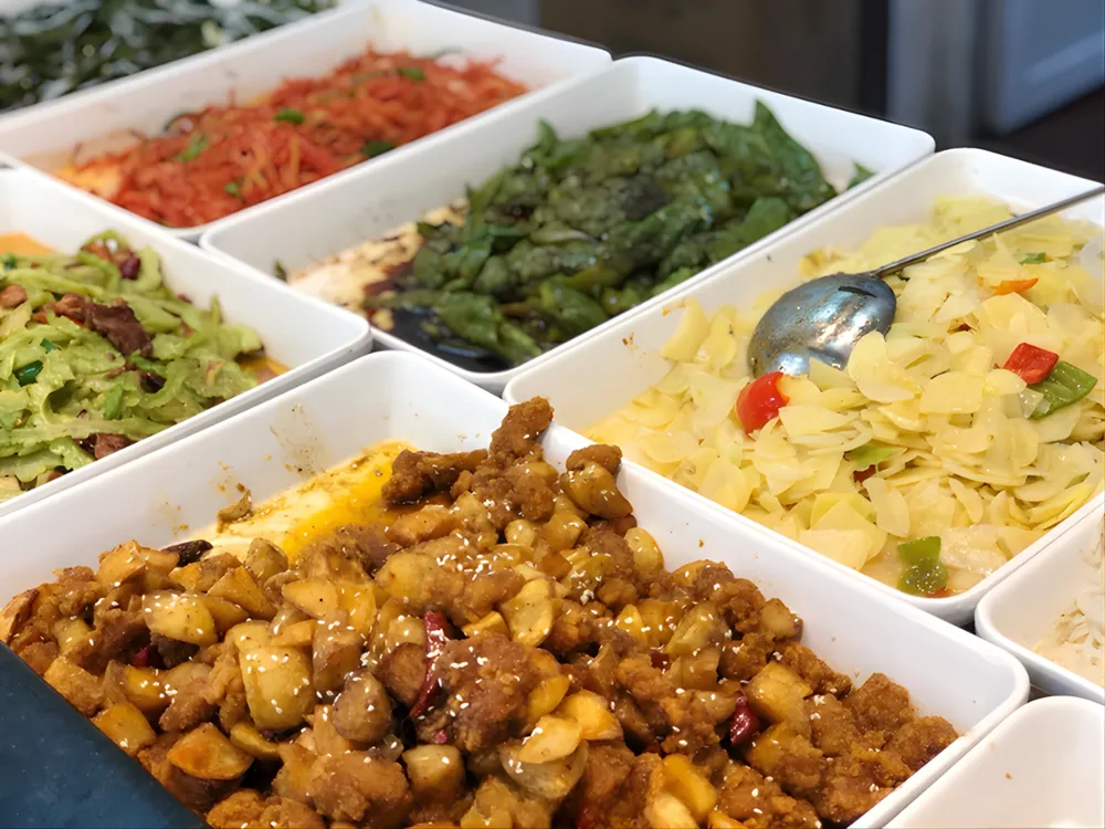 อาหารภายใน Sichuan Agricultural University