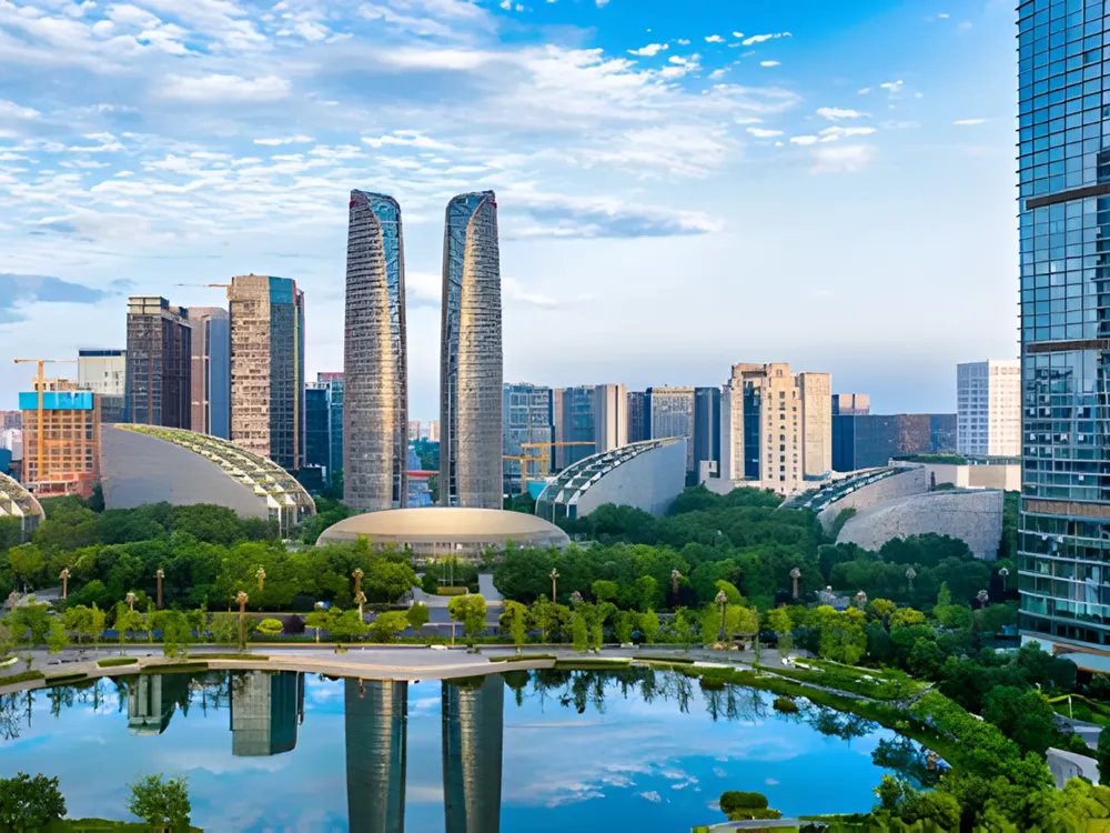 ตึก Tianfu International Finance Centre ในเมือง Chengdu