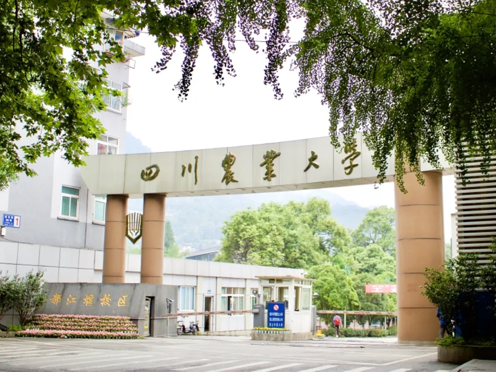 Dujiangyan Campus วิทยาเขตของ Sichuan Agricultural University