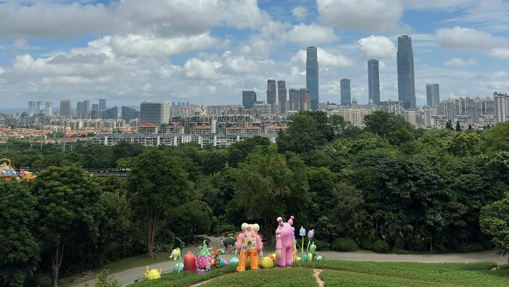 วิวเมืองหนานหนิง เมืองหลวงเขตปกครองตนเองกว่างซีจ้วง